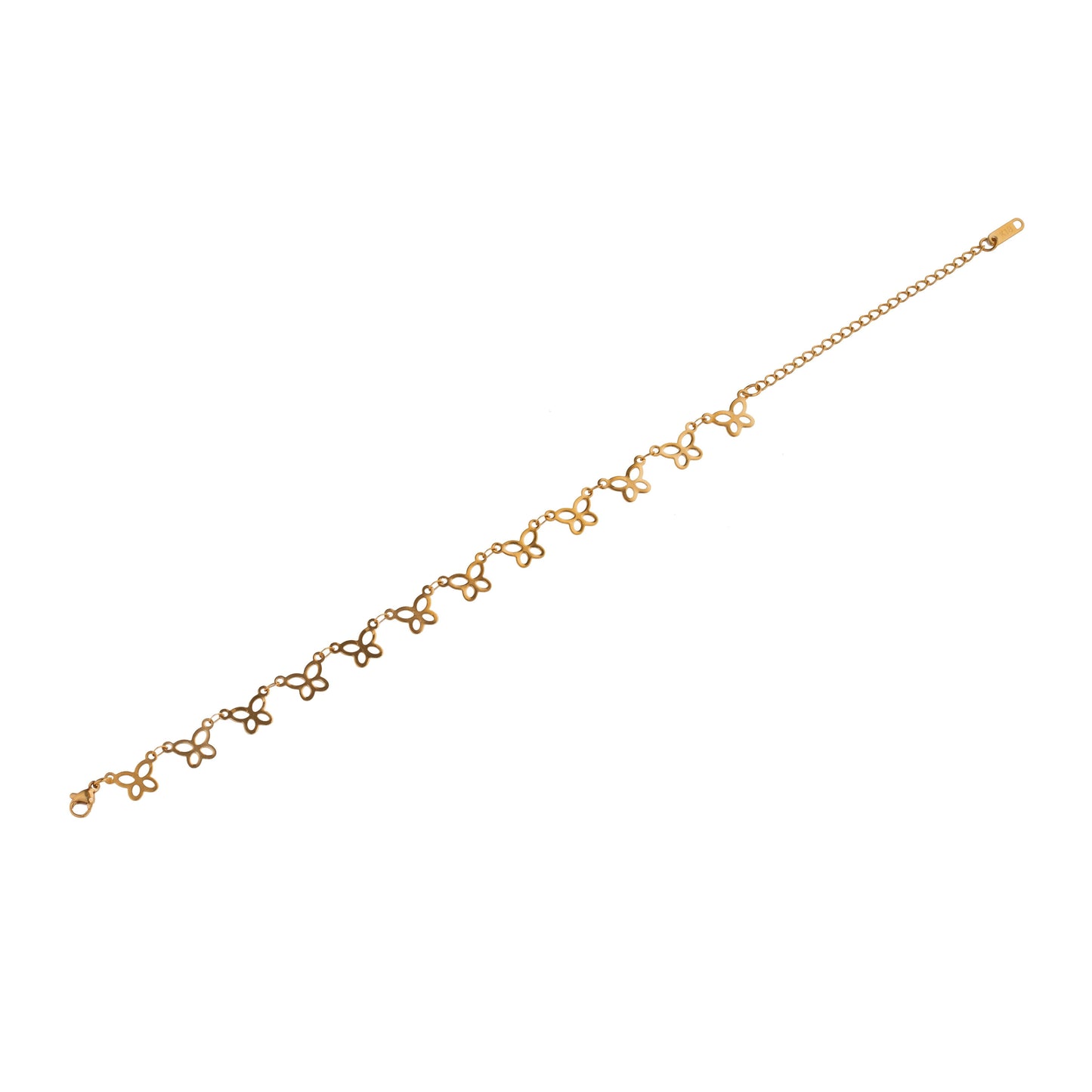 Gold butterfly Chain Bracelet