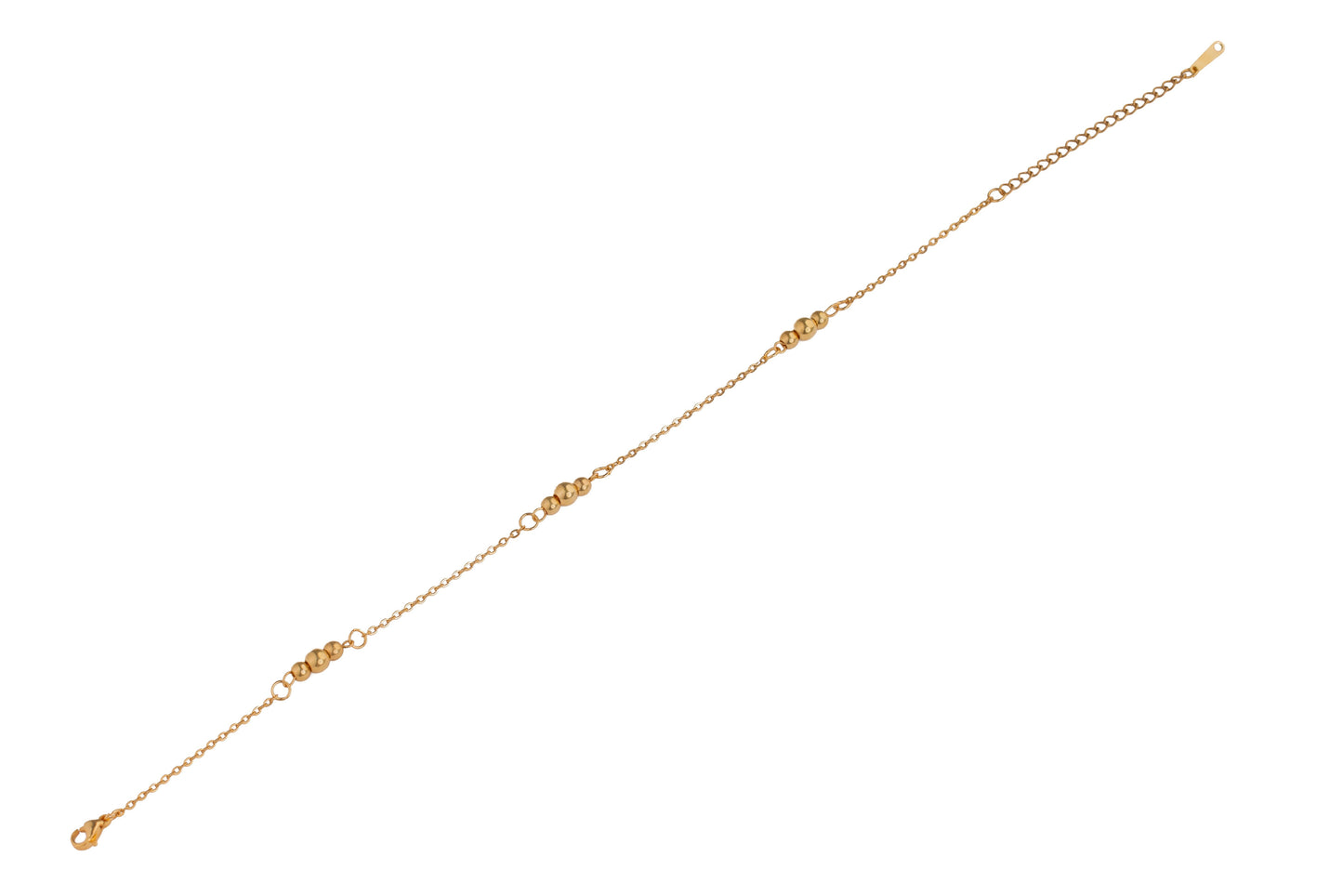Gold Balls Chain Bracelet