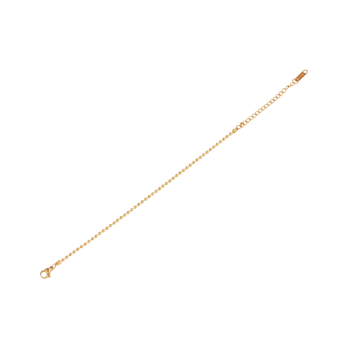 Gold Ball Chain Bracelet
