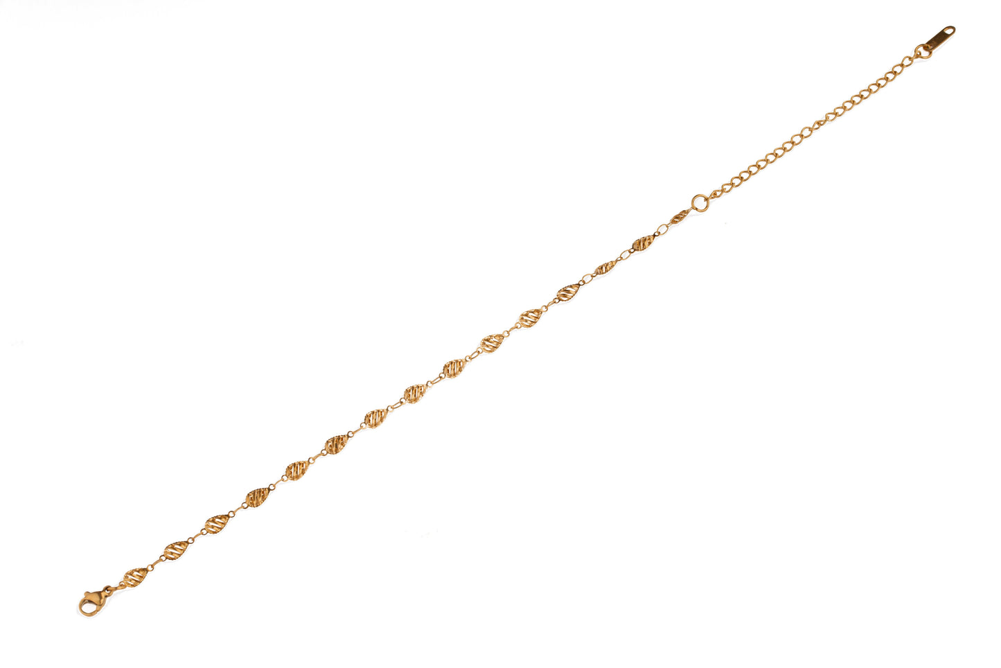 Gold drop Chain Bracelet