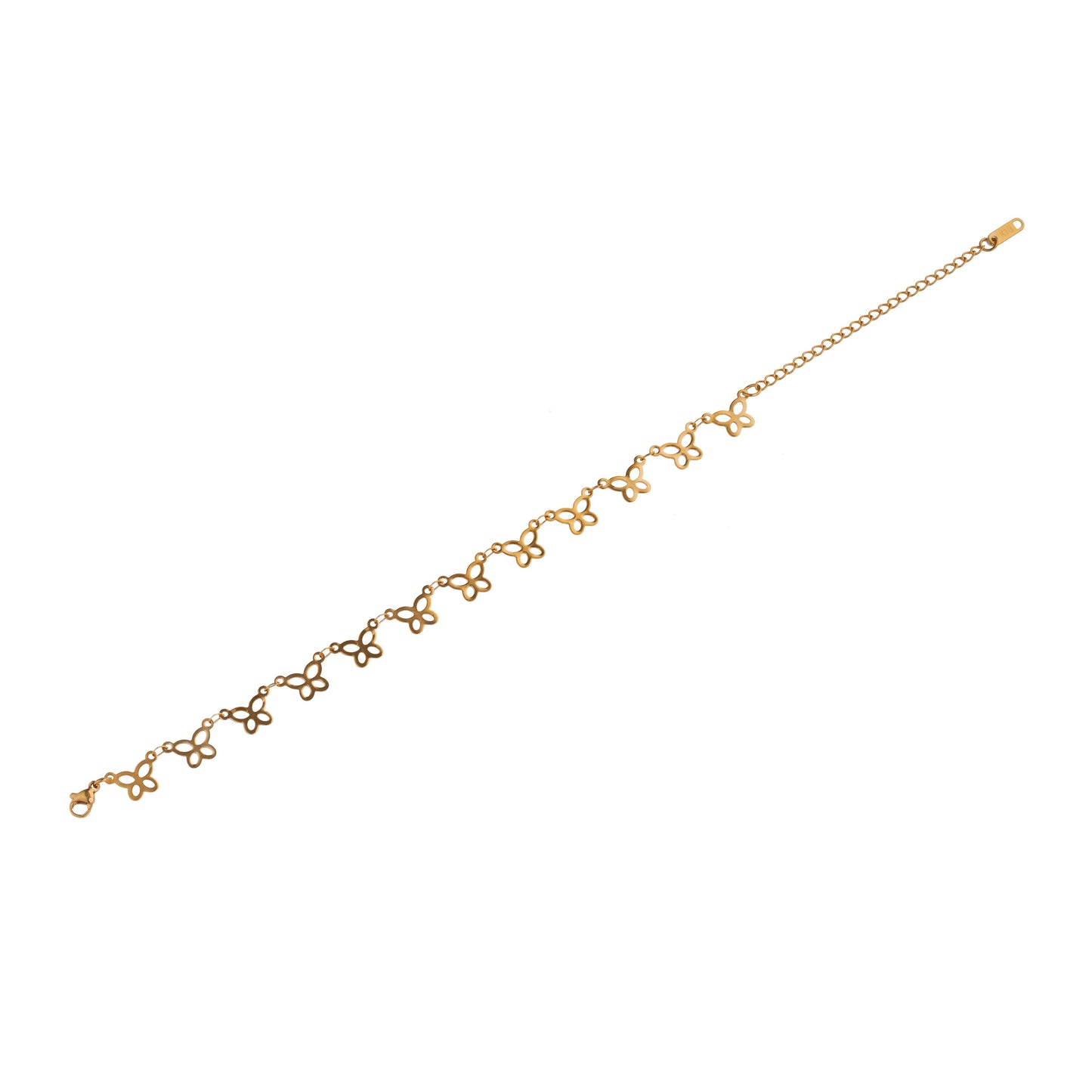 Gold butterfly Chain Bracelet 